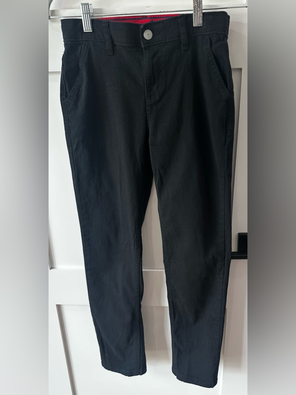 Levi’s 502 Black Boys Size 12R 26” X 27” 502 Taper-Fit Stretch Performance Jeans